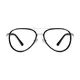Aviator Black Eyeglasses