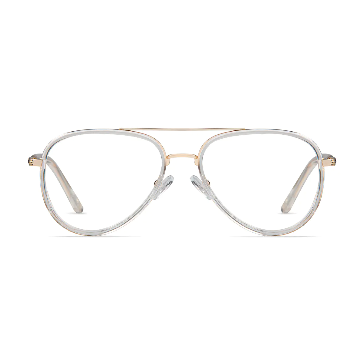 Aviator Gold Eyeglasses
