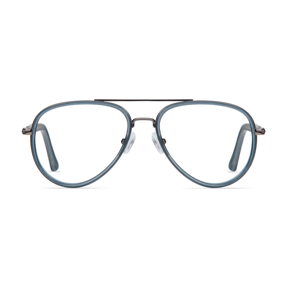 Aviator Light Blue Eyeglasses
