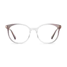Round Gradient Gray Eyeglasses