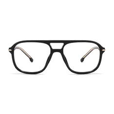 Aviator Black Eyeglasses
