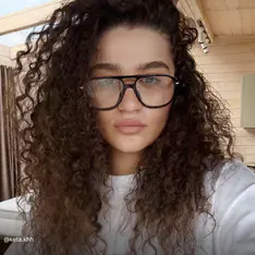 Aviator Black Eyeglasses