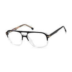 Aviator Black/Clear Eyeglasses