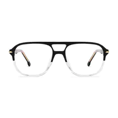 Aviator Black/Clear Eyeglasses