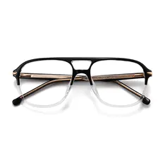 Aviator Black/Clear Eyeglasses