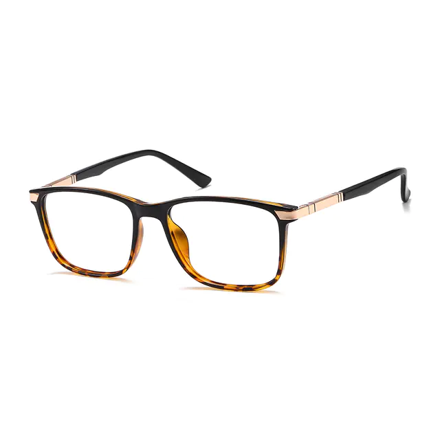 Rectangle Black/Tortoiseshell Eyeglasses