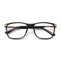 Square Black Eyeglasses