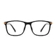 Square Black Eyeglasses