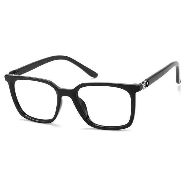 Square Black Eyeglasses