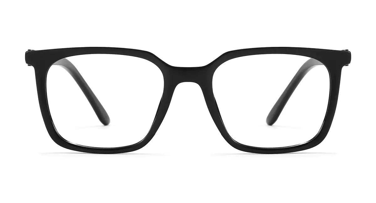 Square Black Eyeglasses