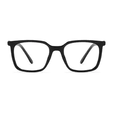 Square Black Eyeglasses