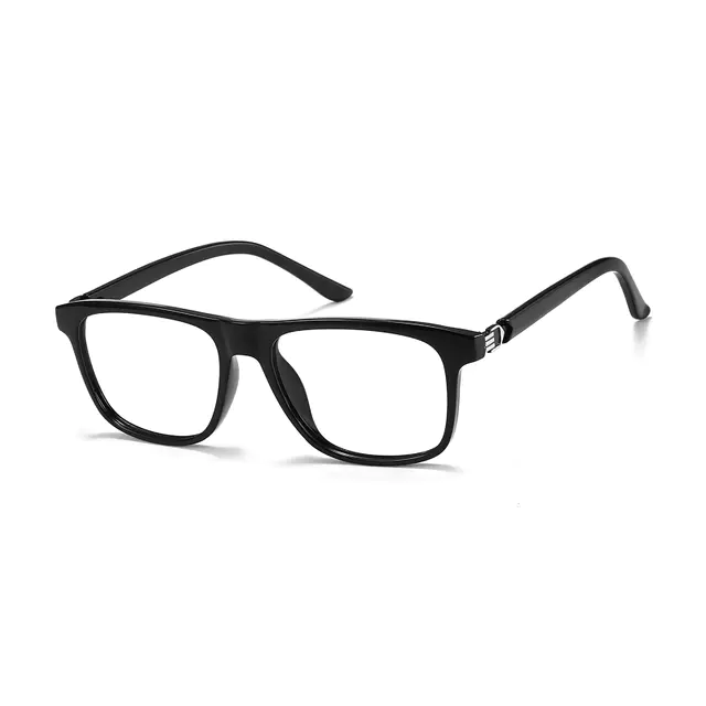 Rectangle Black Eyeglasses