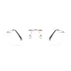 Aviator Gold Eyeglasses