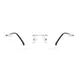 Rectangle Silver Eyeglasses