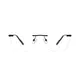 Geometric Black Eyeglasses