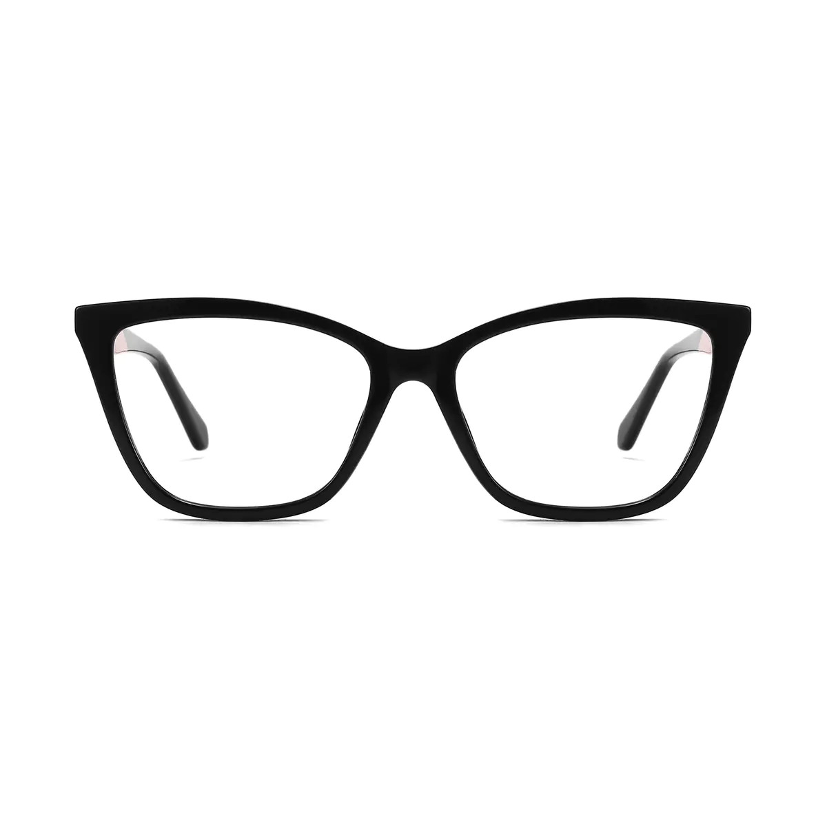 Cat-eye Black/Pink Eyeglasses