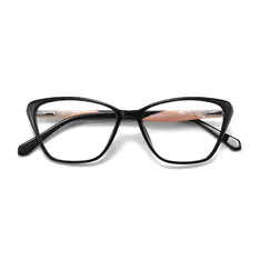 Cat-eye Black/Pink Eyeglasses