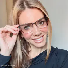 Cat-eye Gradient Pink Eyeglasses