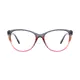 Cat-eye Gradient Pink/Gray Eyeglasses