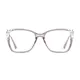 Cat-eye Transparent Purple Glasses