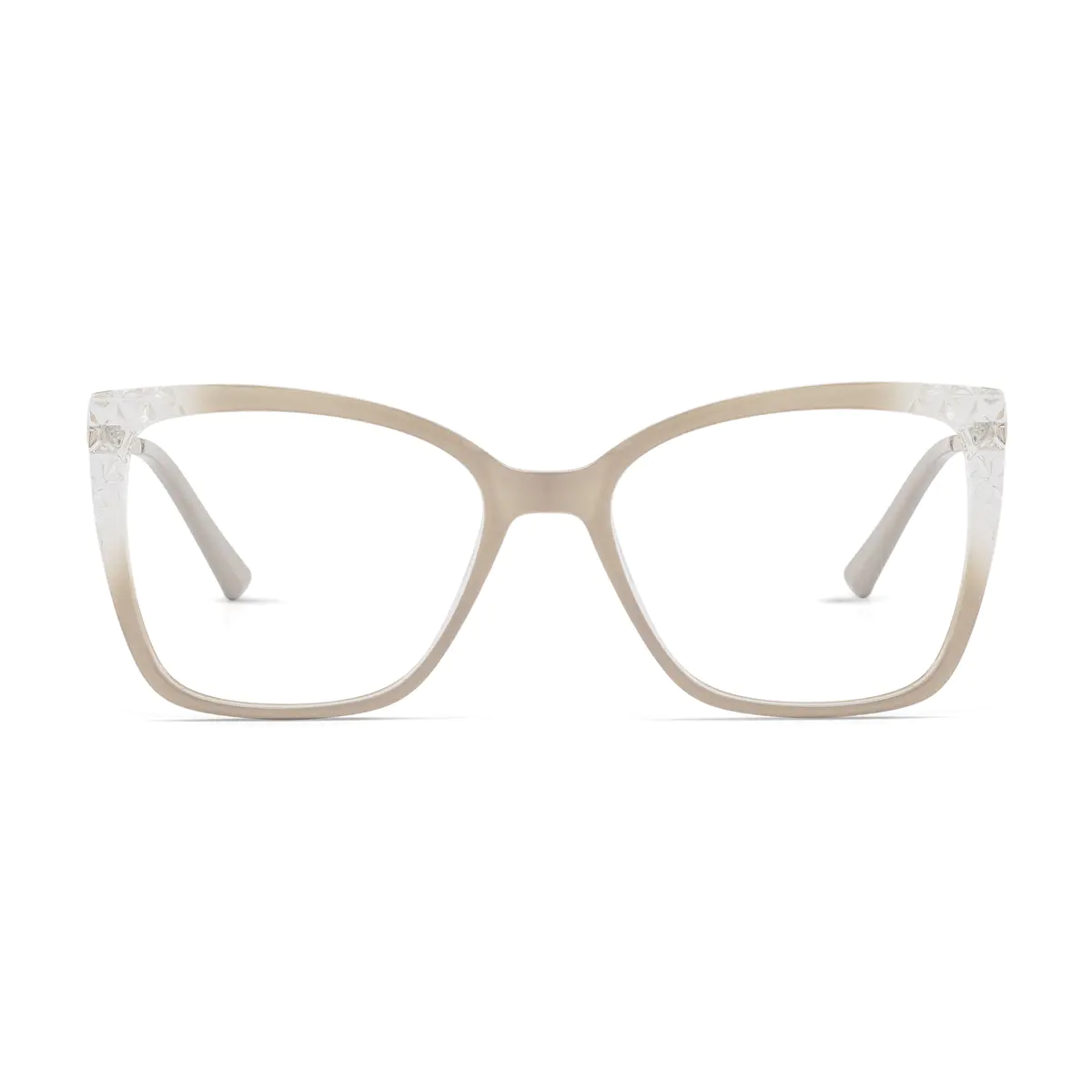 Cat-eye Gradient Gray Glasses