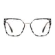 Square Ivory Tortoiseshell/Gold Glasses