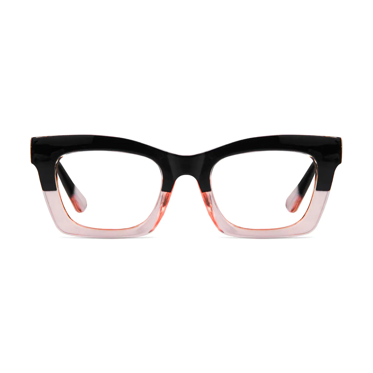 Cat-eye Black/Pink Eyeglasses