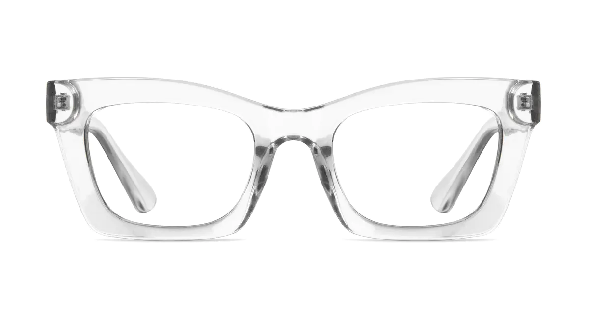 Cat-eye Clear Eyeglasses