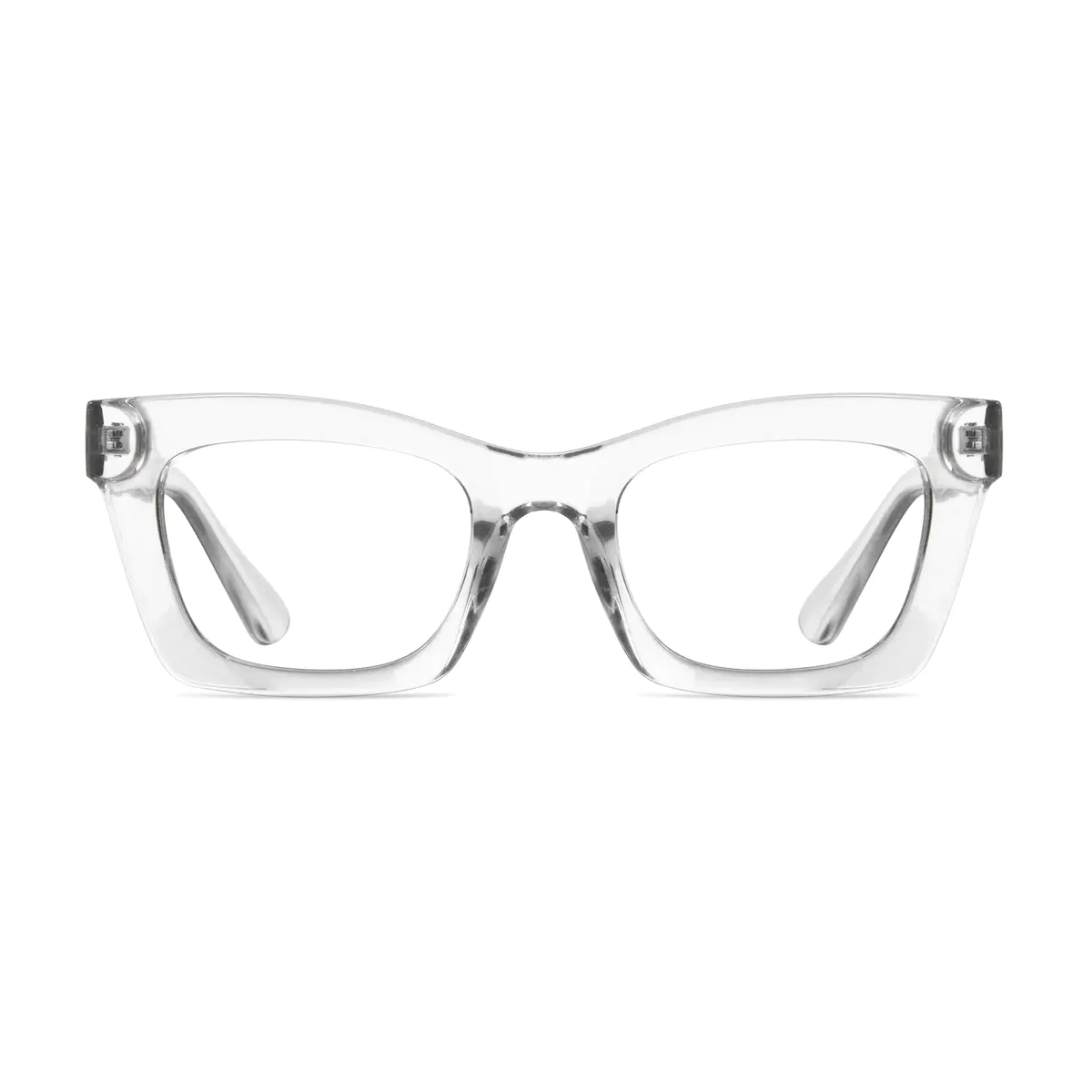 Cat-eye Clear Eyeglasses