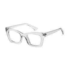 Cat-eye Clear Eyeglasses