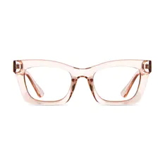 Cat-eye Pale Pink Eyeglasses