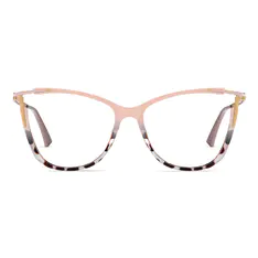 Cat-eye Pink/Tortoiseshell Eyeglasses