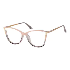 Cat-eye Pink/Tortoiseshell Eyeglasses
