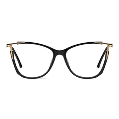 Cat-eye Black Eyeglasses
