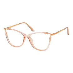 Cat-eye Pale Pink Eyeglasses