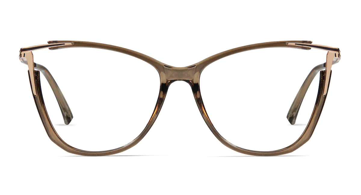 Cat-eye Green Eyeglasses