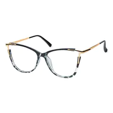 Cat-eye Ivory Tortoiseshell Eyeglasses