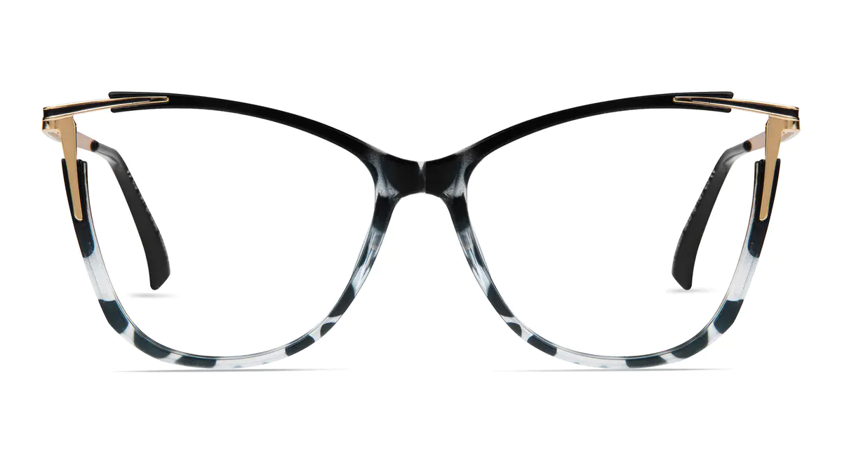Cat-eye Ivory Tortoiseshell Eyeglasses
