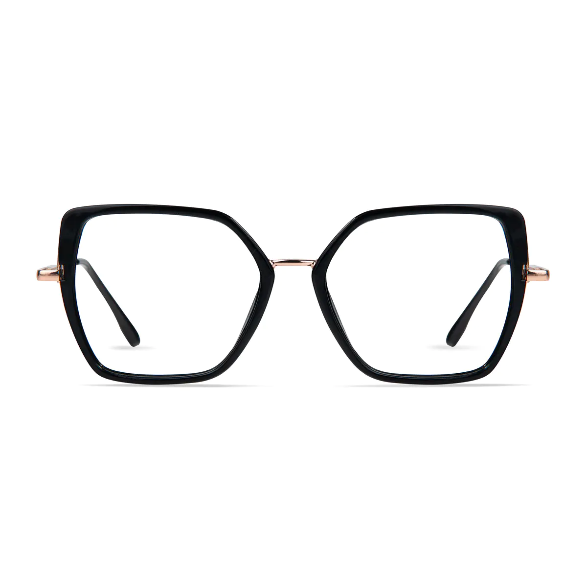 Square Black Eyeglasses