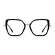 Square Black Eyeglasses