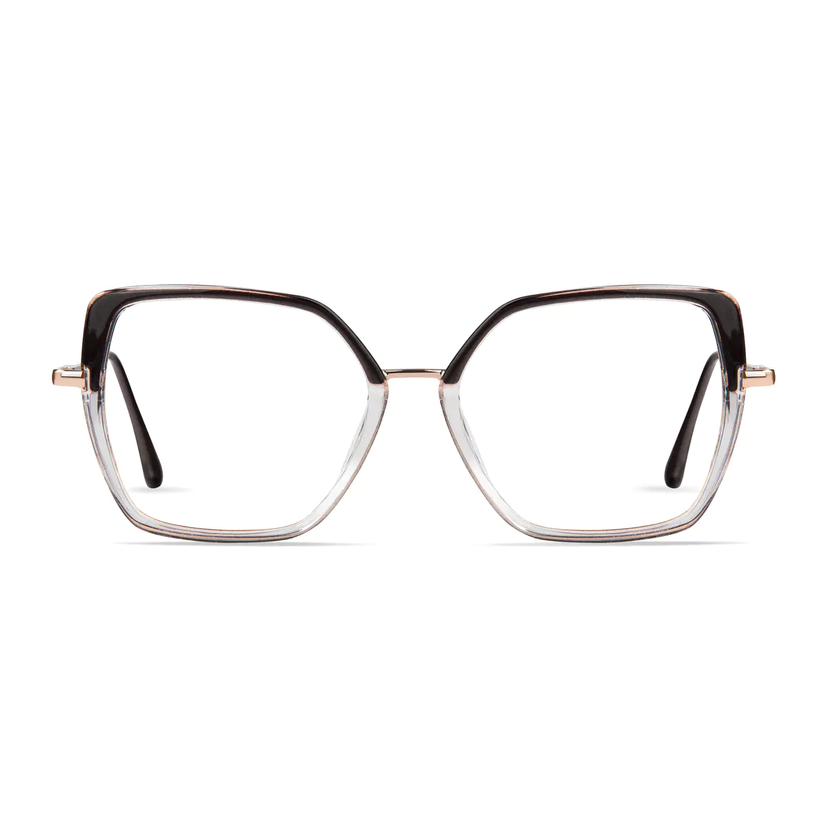 Square Gradient Gray Eyeglasses