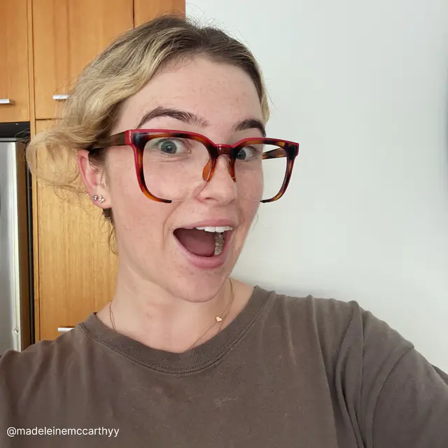 Square Tortoiseshell Eyeglasses