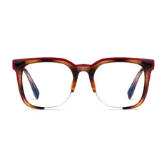 Square Tortoiseshell Eyeglasses