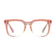 Square Orange Eyeglasses
