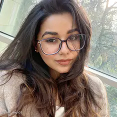 Cat-eye Purple Eyeglasses