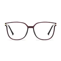 Cat-eye Purple Eyeglasses
