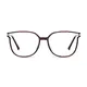 Cat-eye Purple Eyeglasses