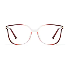 Cat-eye Wine Eyeglasses
