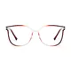 Cat-eye Wine Eyeglasses