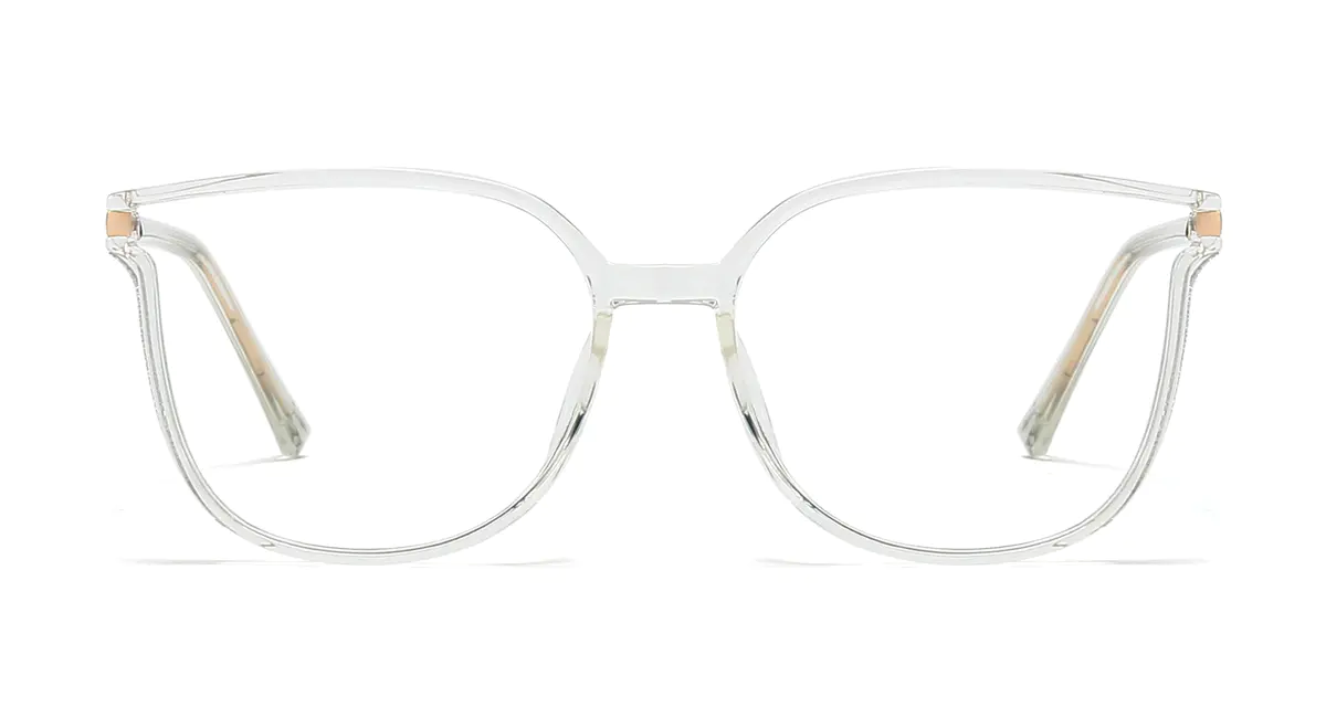 Cat-eye Clear Eyeglasses